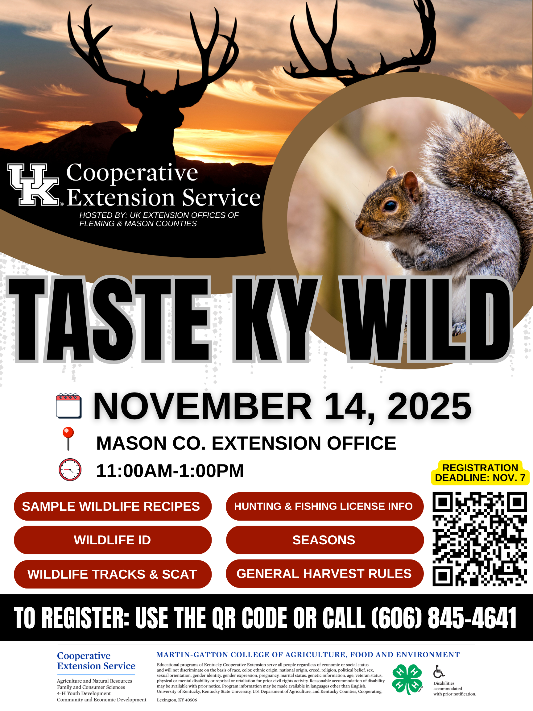 Taste KY Wild flyer photo