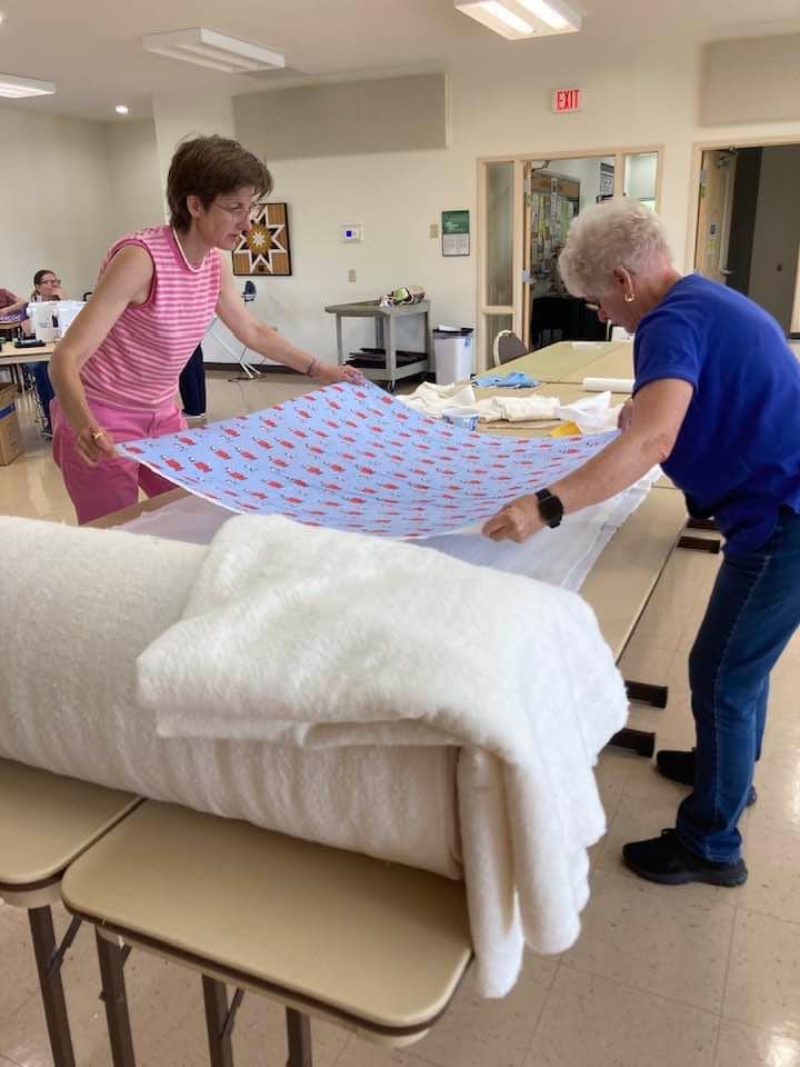 Baby Quilt Making Day photo