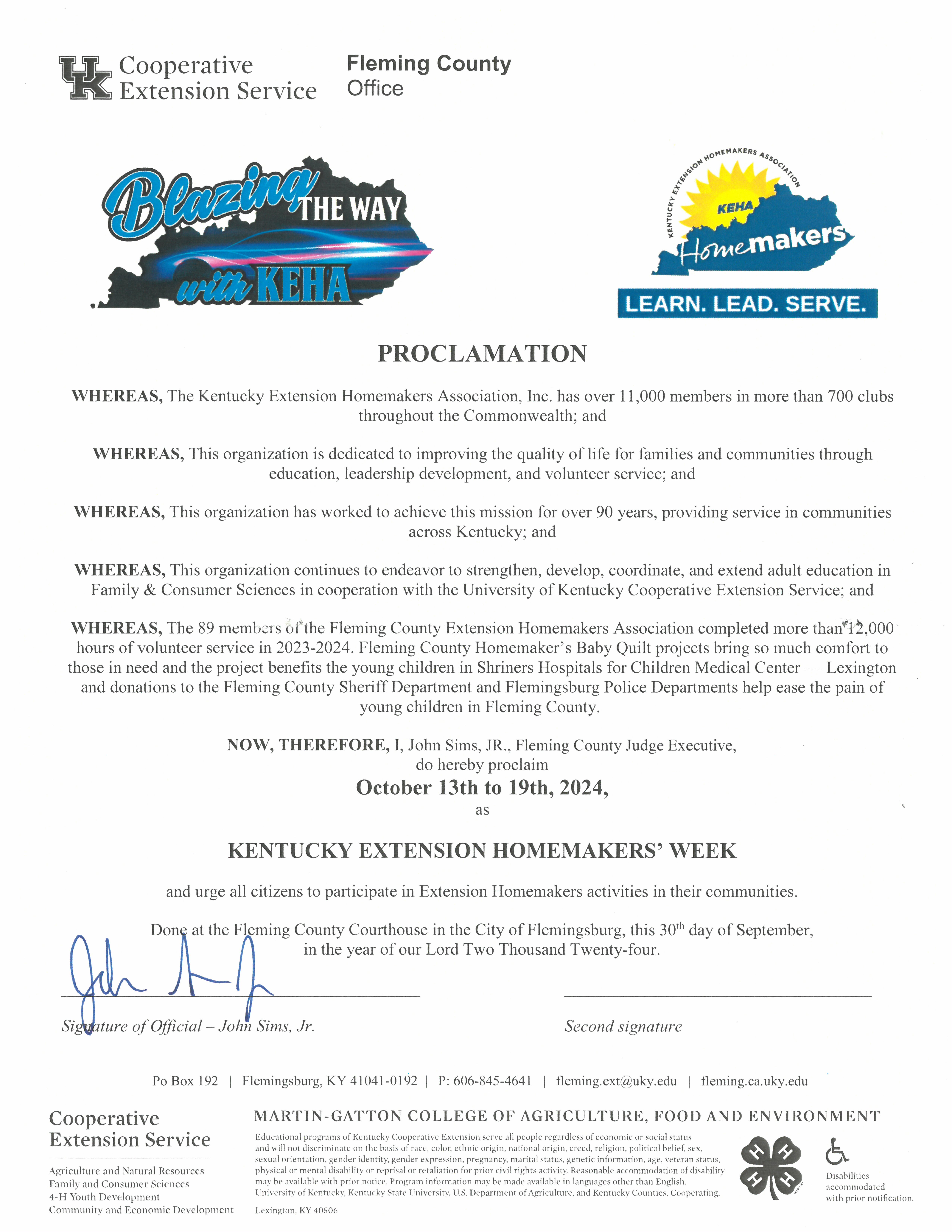 Proclamation document signing document photo